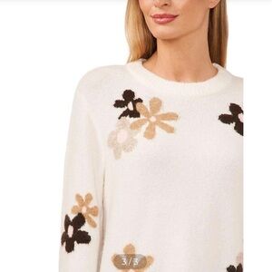 CeCe Sweater Antique White